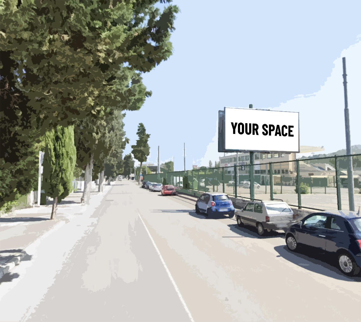 SPAZIO PUBBLICITARIO 600 x 300 Viale Abruzzo (CHIETI) Dal 19/10/2026 al 01/11/2026 14 giorni